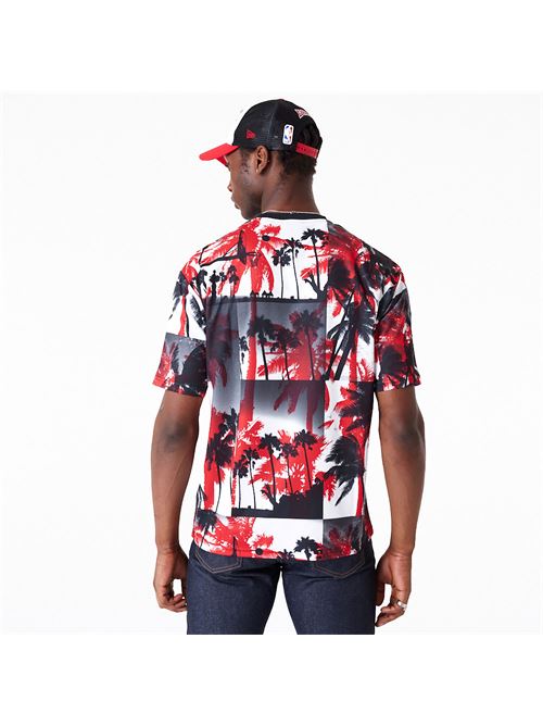 NewEra t-shirt bulls palm tree mesh NewEra | 60502576CHIBUL PALM MESH